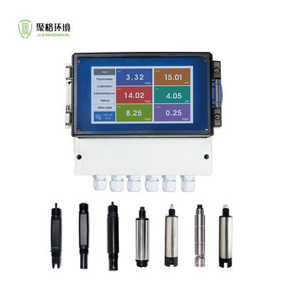 OEM Split Type Online Waterkwaliteitsanalysator PH ORP Leiding DO COD Ammoniumnitraat Turbiditeit TSS-analysator