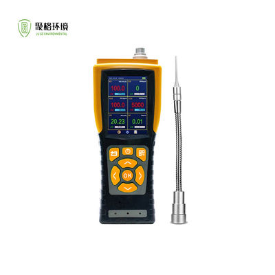 Goede prijs. Pompend draagbaar gasdetectorapparaat OEM Multi Gas Ammoniak CO2 Ex O2 H2S CO Splashproof online