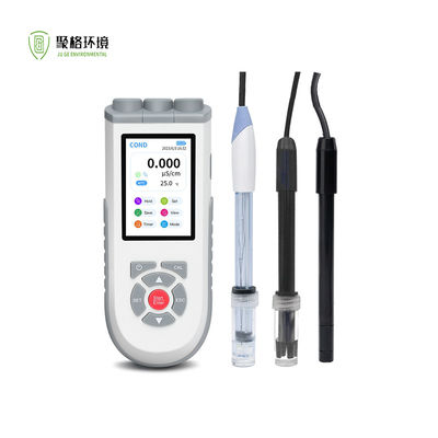 Goede prijs. Draagbare PH / opgeloste zuurstof / geleidbaarheid Drie-kanaals multi-parameter handheld meter online